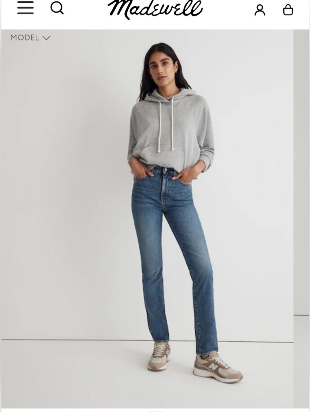 Madewell The Petite Perfect Vintage Jean Kepler Wash | Medium Blue | 23P